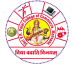 Shree V. R. Patel College of Commerce Logo