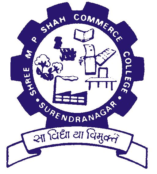 Shri M.P.Shah Commerce College Logo