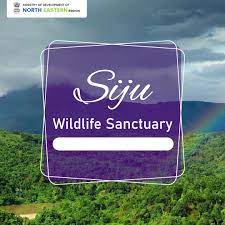 siju wildlife sanctuary - Logo