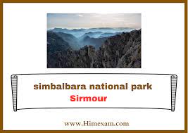 Simbalbara National Park Logo