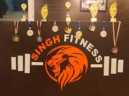 Singh Fitness Gym - Logo
