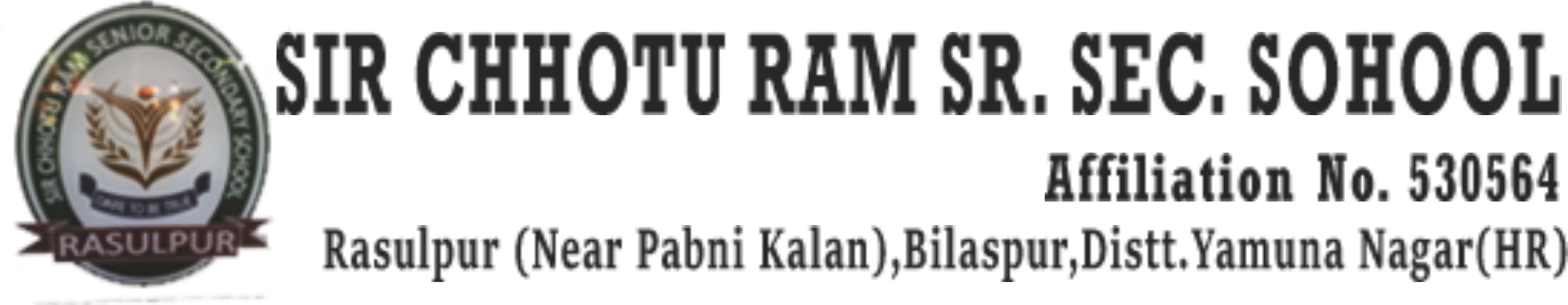 Sir Chhotu Ram Sr. Sec. School|Schools|Education