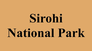 Sirohi National Park Logo