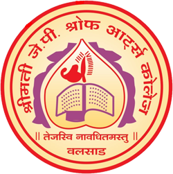 Smt J. P. Shroff Arts College Logo