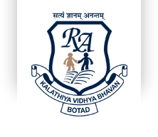 Smt. R. A. Kalathiya Vidhya Bhavan Logo