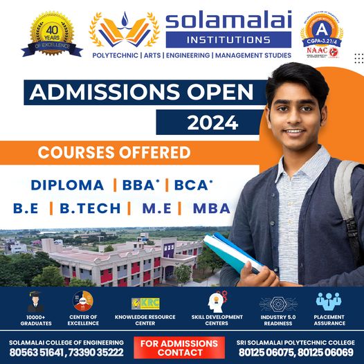 Solamalai College of Engineering Education | Colleges
