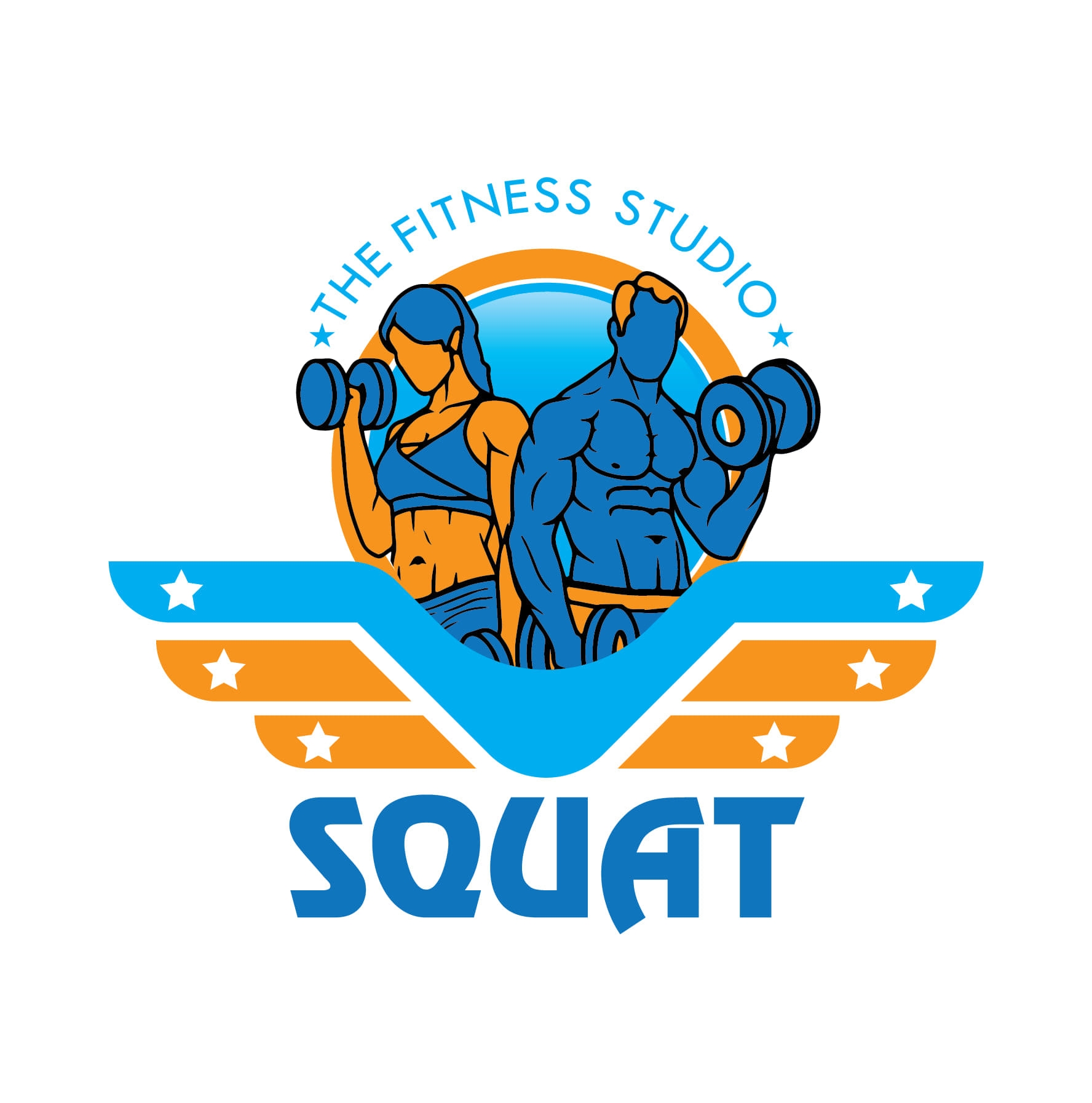 SQUAT - THE FITNESS STUDIO - Logo