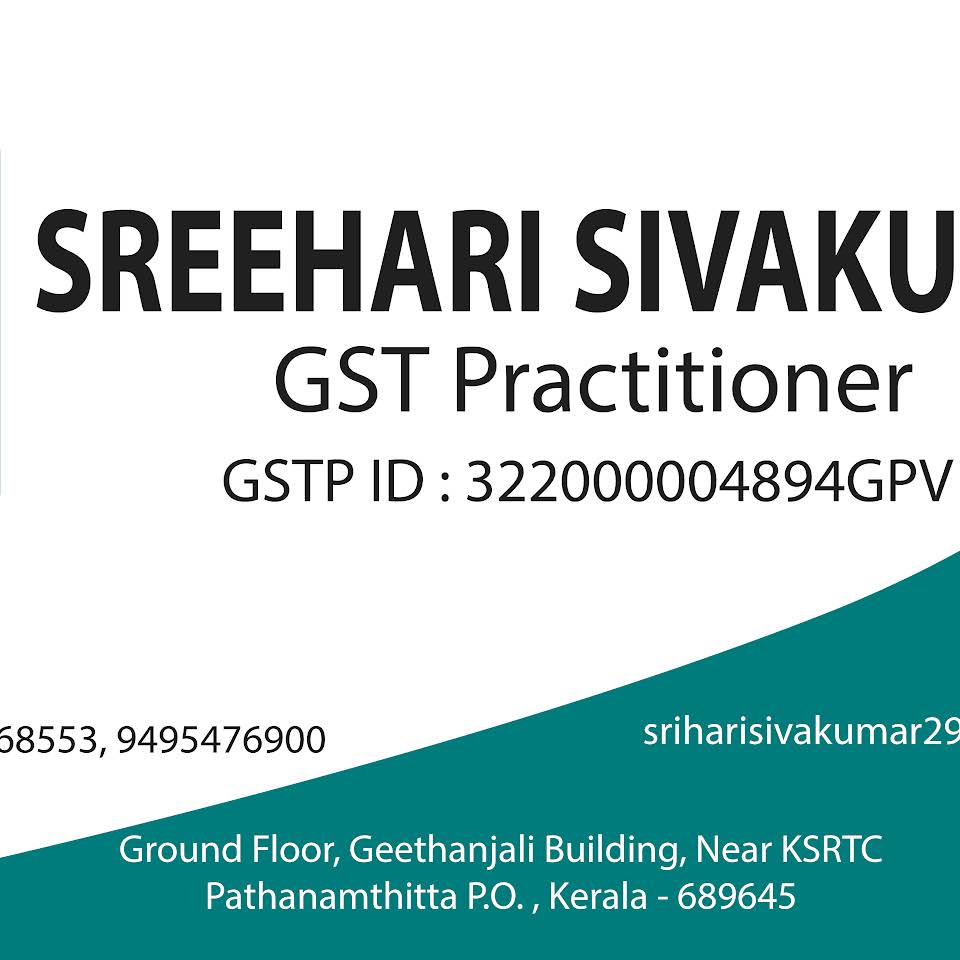 SREEHARI SIVAKUMAR GST PRACTITIONER|Accounting Services|Professional Services