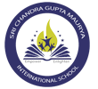Sri Chandra Gupta Maurya International School Logo