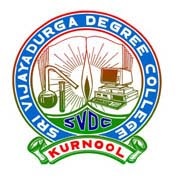Sri Vijayadurga Degree College - Logo
