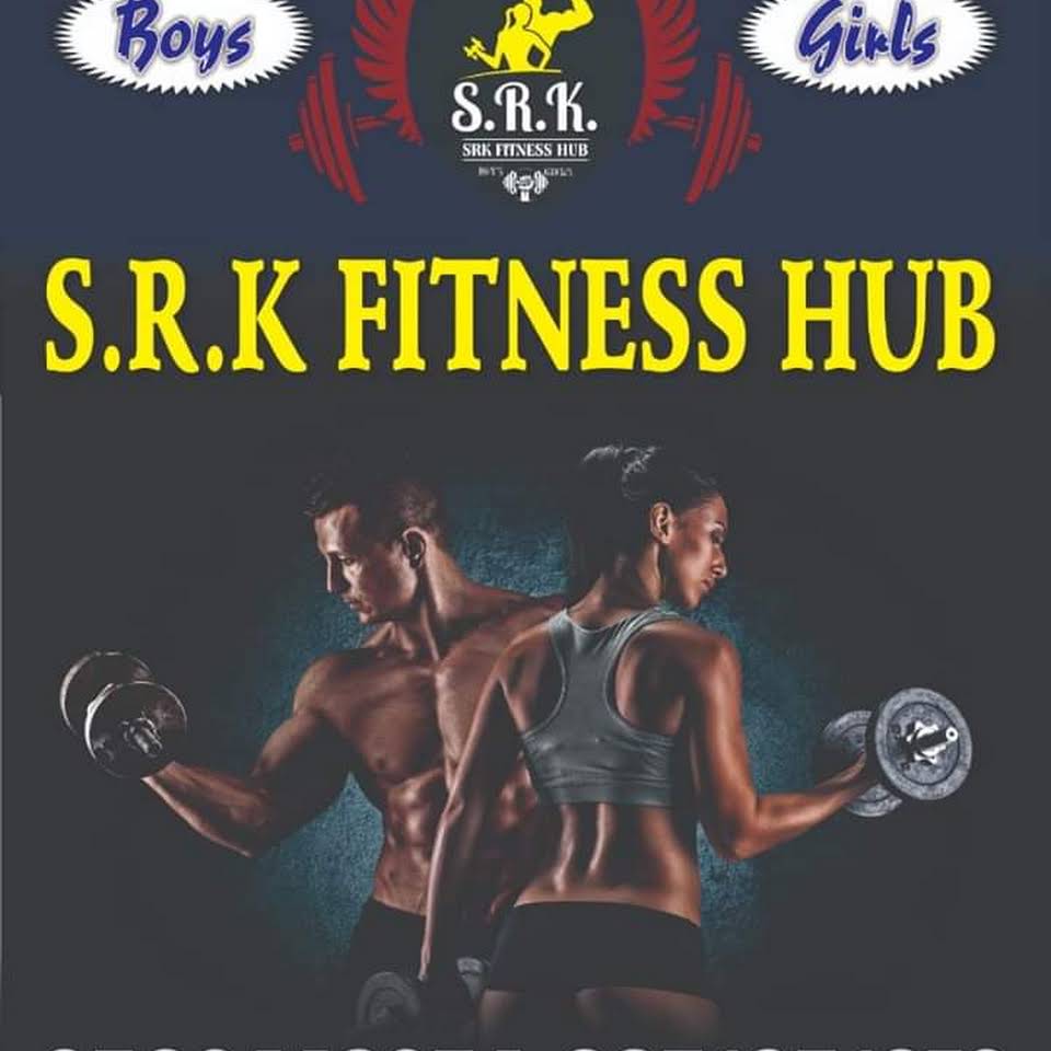 Srk fitness hub gym - Logo