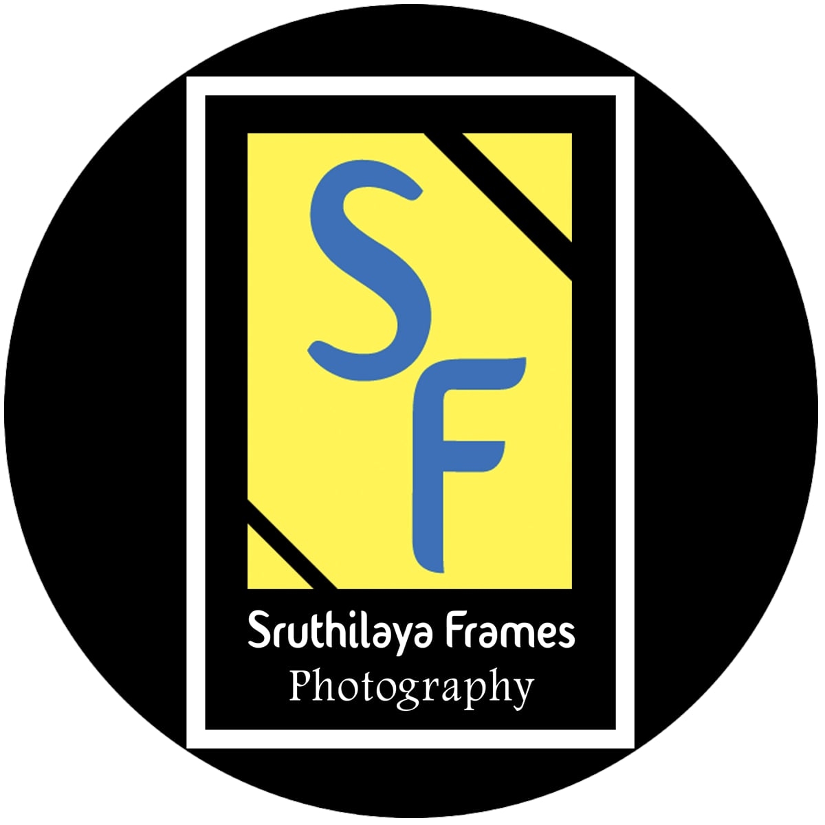 Sruthilaya Frames Photography Logo