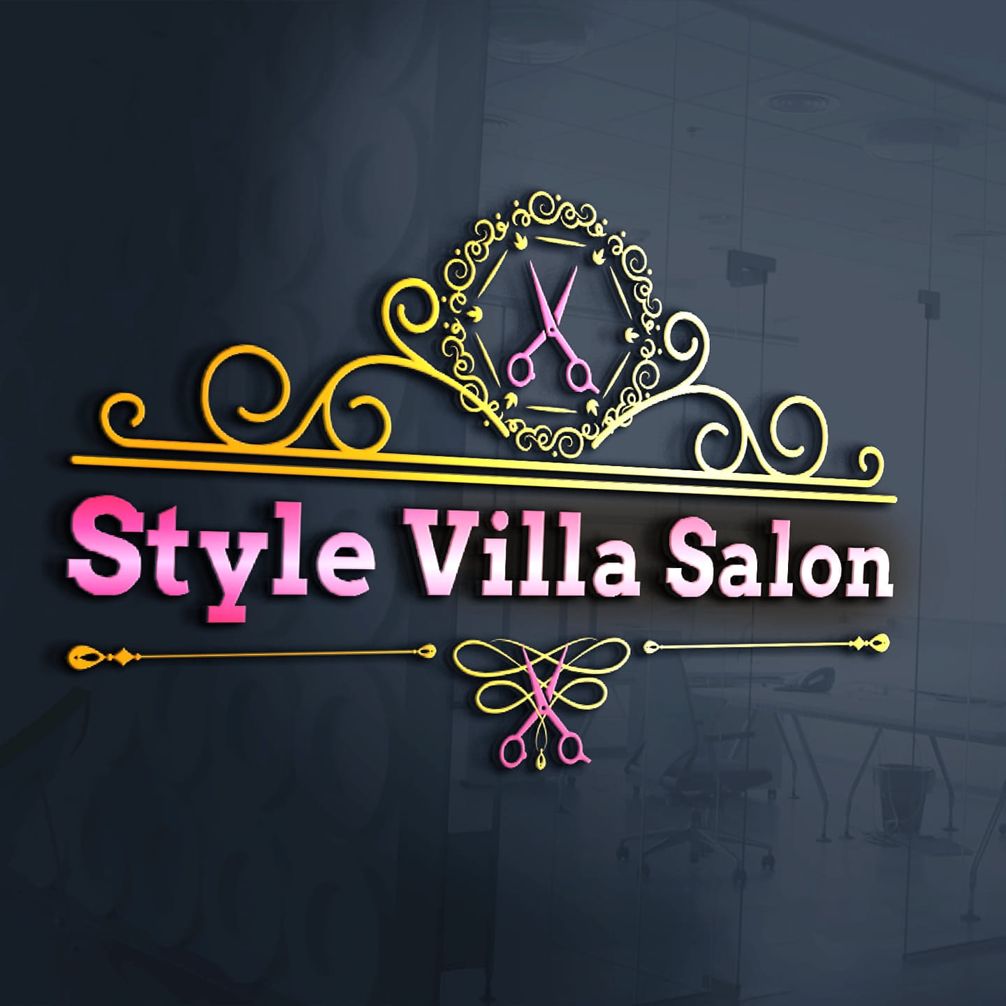 Style Villa Salon Logo