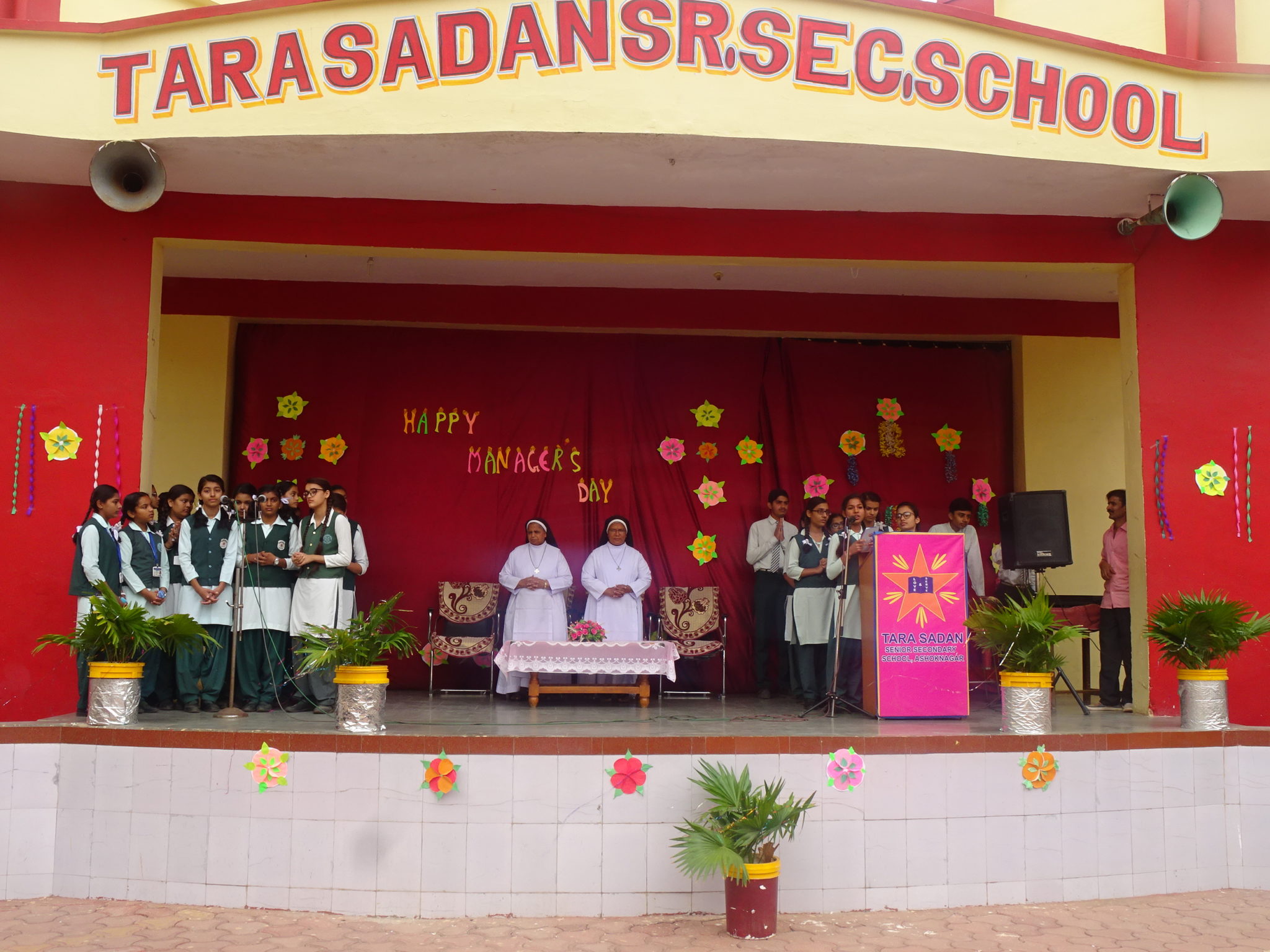 Tarasadan Sr. Sec School Logo