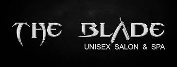 The Blade Unisex Salon & Spa Logo