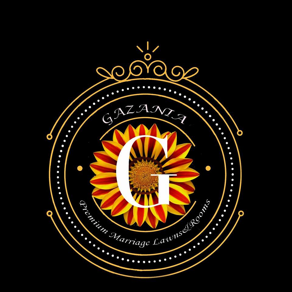 The Gazania Party Lawns & Banquet Logo