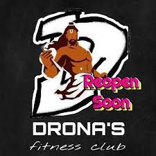 The Gym Drona's Fitness Club - Logo