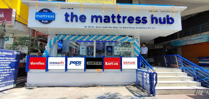The Mattress Hub -Saibaba Colony, Coimbatore | Deals in Peps, Duroflex, Kurlon|Shops|Local Services