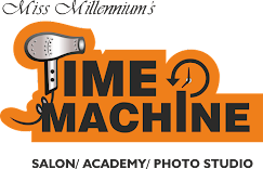 Time Machine Unisex Salon Logo