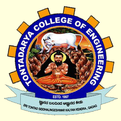 Tontadarya College of Engineering - Logo