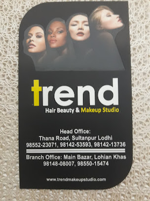 Trend Hair Beauty & Makeup Studio Logo