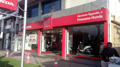 Two-wheeler Showroom in Coimbatore - Pressana Honda Automotive | Show Room