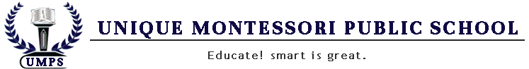 UNIQUE MONTESORI PUBLIC SCHOOL Logo  - Joonsquare India