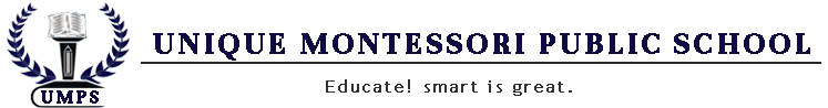 UNIQUE MONTESORI PUBLIC SCHOOL Logo