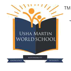 Usha Martin World School Logo