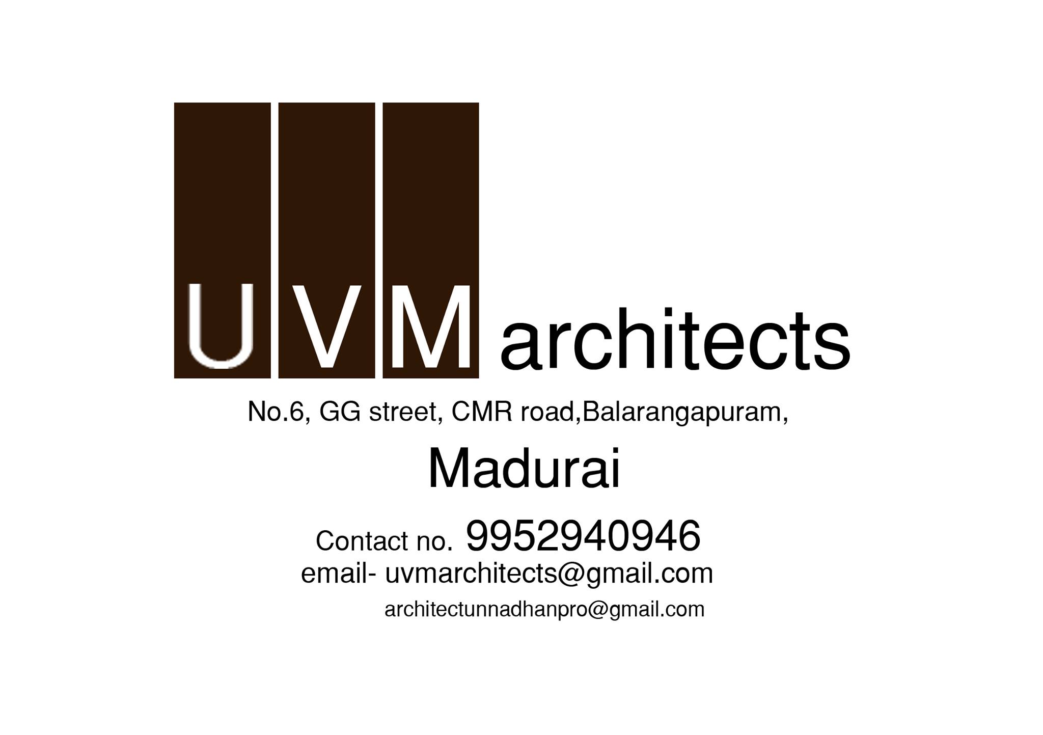 UVM Architects - Logo