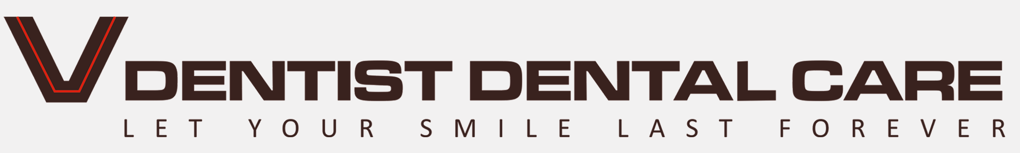 V Dentist Dental care Implant and laser Dentistry Logo