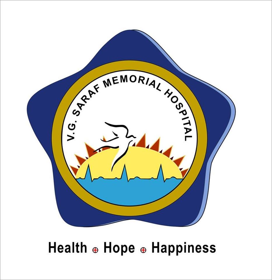 V.G Saraf Memorial Hospital Logo