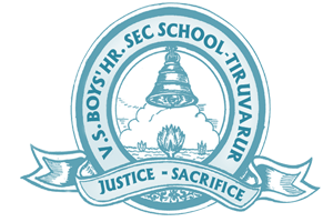 V S Boys Higher Secondary School Logo