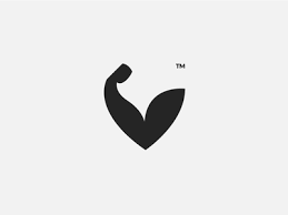 V Shape unisex fitness studio Logo