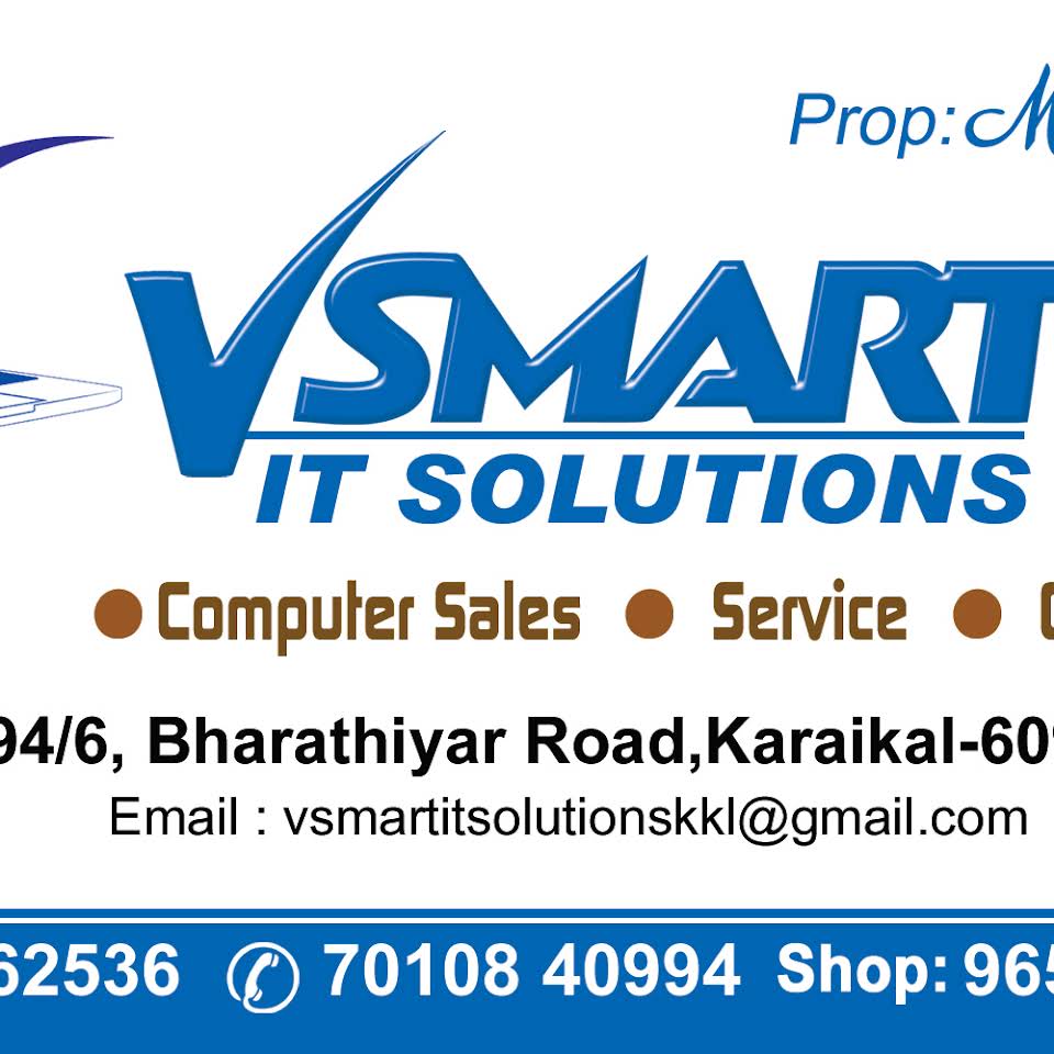 V Smart It Solutions - Logo