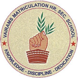 Vairams Matriculation Higher Secondary School - Logo
