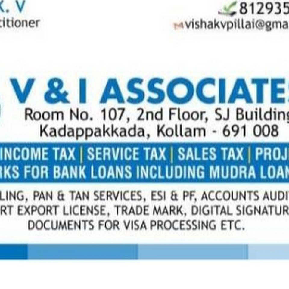 V&I ASSOCIATES for GST AND INCOME TAX Professional Services | Accounting Services