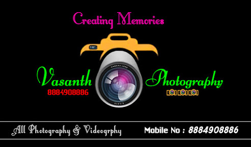 Vasanth Photography|Photographer|Event Services