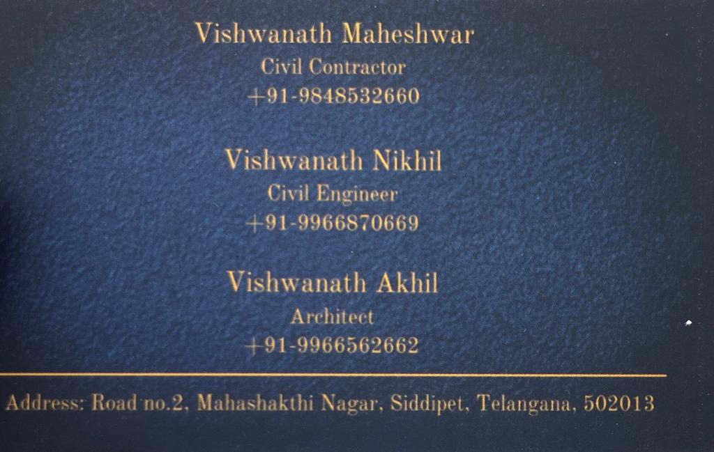 Vignesha Constructions - Logo