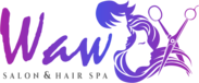 Waw Salon and Hair Spa Logo