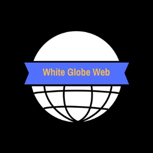 White Globe Web Logo