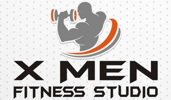 X men fitness studio - Logo