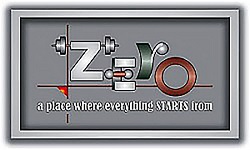 Zero gym - Logo